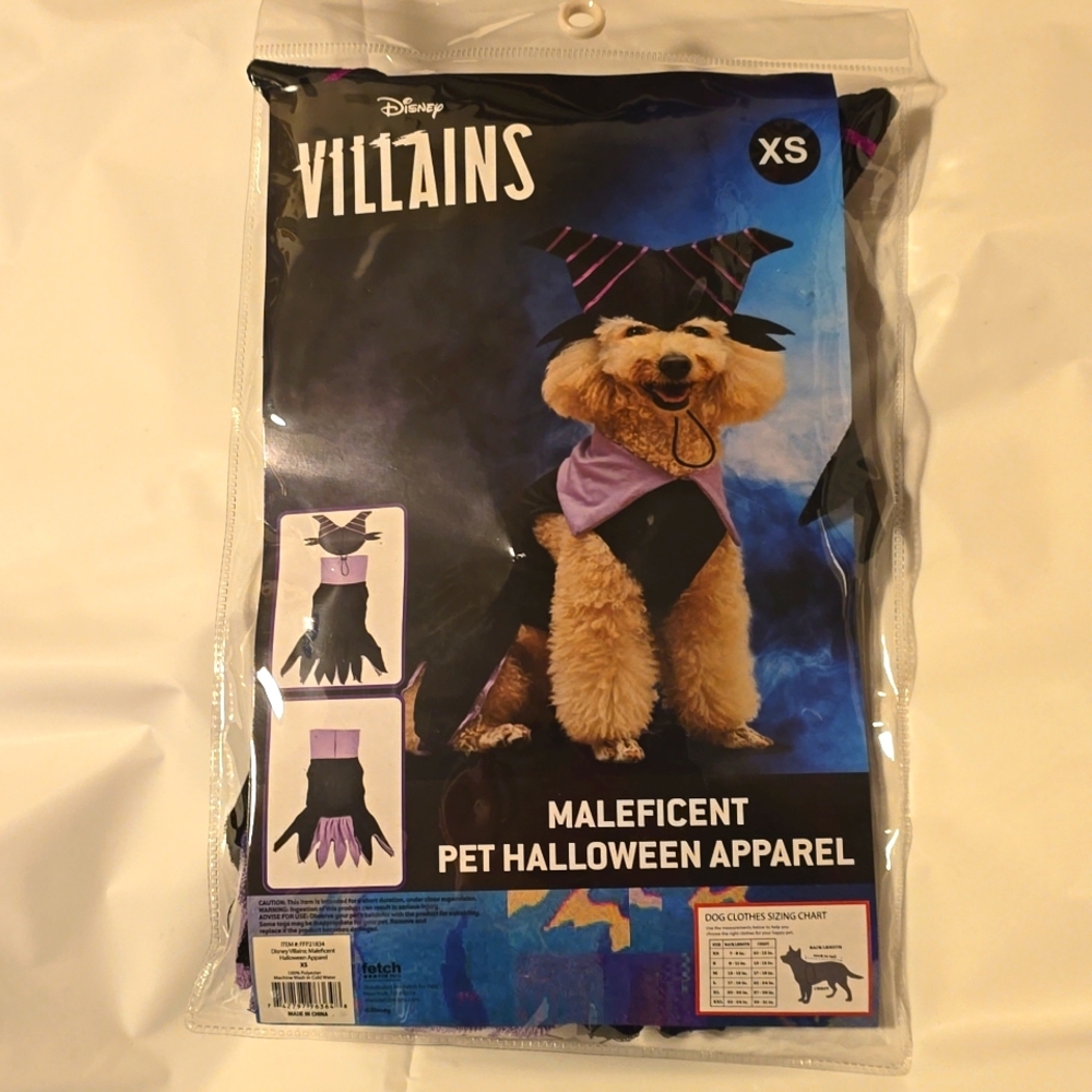 Disney Villains Maleficent Pet Costume
